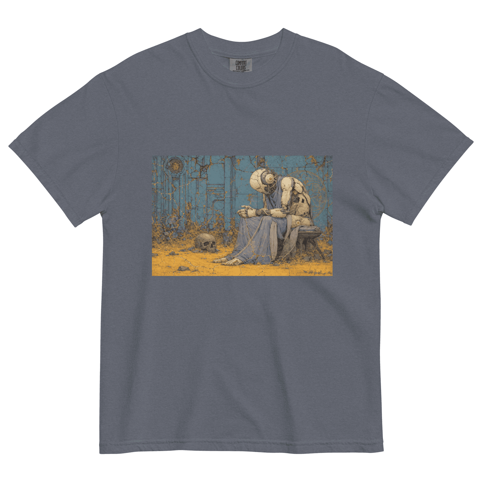 Cyborgs Almighty Tee - Denim